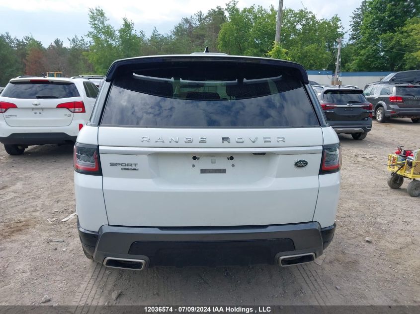 2018 Land Rover Range Rover Sport VIN: SALWR2RK8JA810464 Lot: 12036574