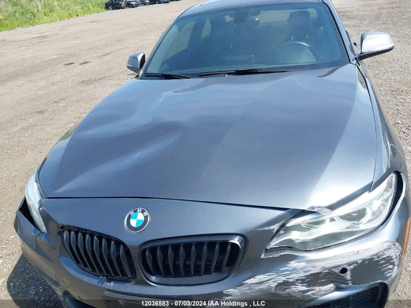 2015 BMW 2 Series VIN: WBA1J9C53FV371031 Lot: 12036583