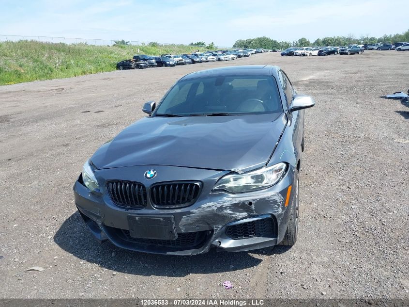 2015 BMW 2 Series VIN: WBA1J9C53FV371031 Lot: 12036583
