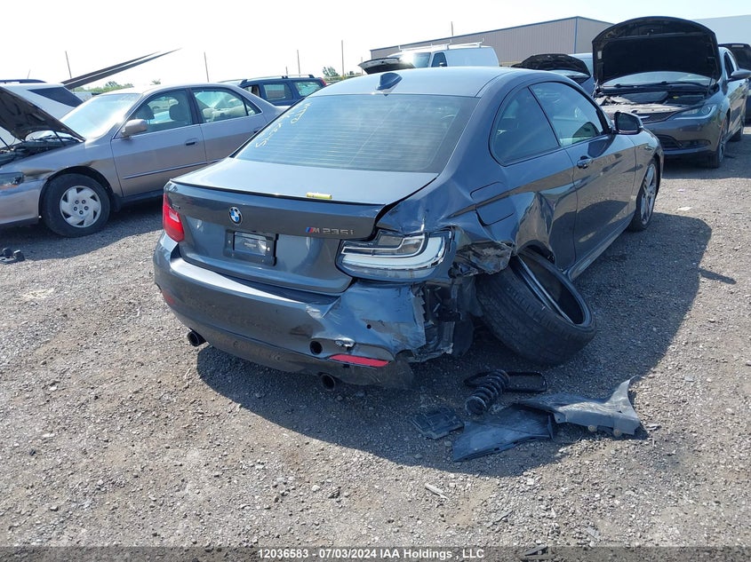 2015 BMW 2 Series VIN: WBA1J9C53FV371031 Lot: 12036583