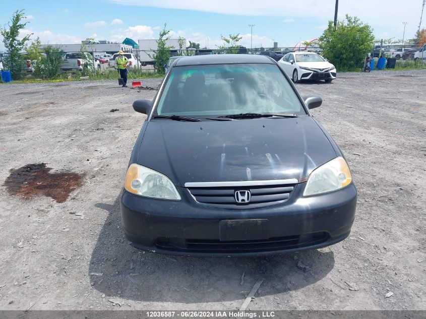 2003 Honda Civic Sdn VIN: 2HGES15403H941516 Lot: 12036587