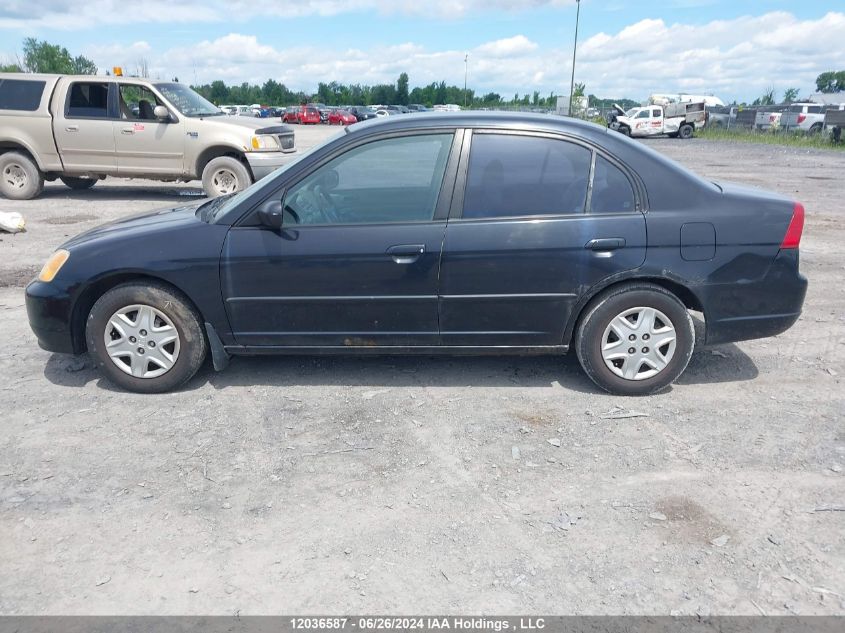 2003 Honda Civic Sdn VIN: 2HGES15403H941516 Lot: 12036587