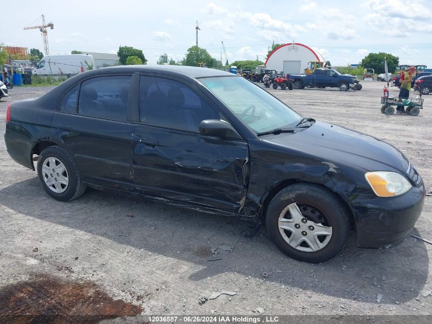 2003 Honda Civic Sdn VIN: 2HGES15403H941516 Lot: 12036587