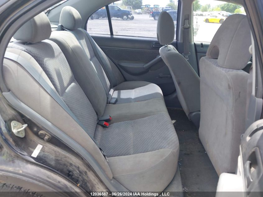 2003 Honda Civic Sdn VIN: 2HGES15403H941516 Lot: 12036587