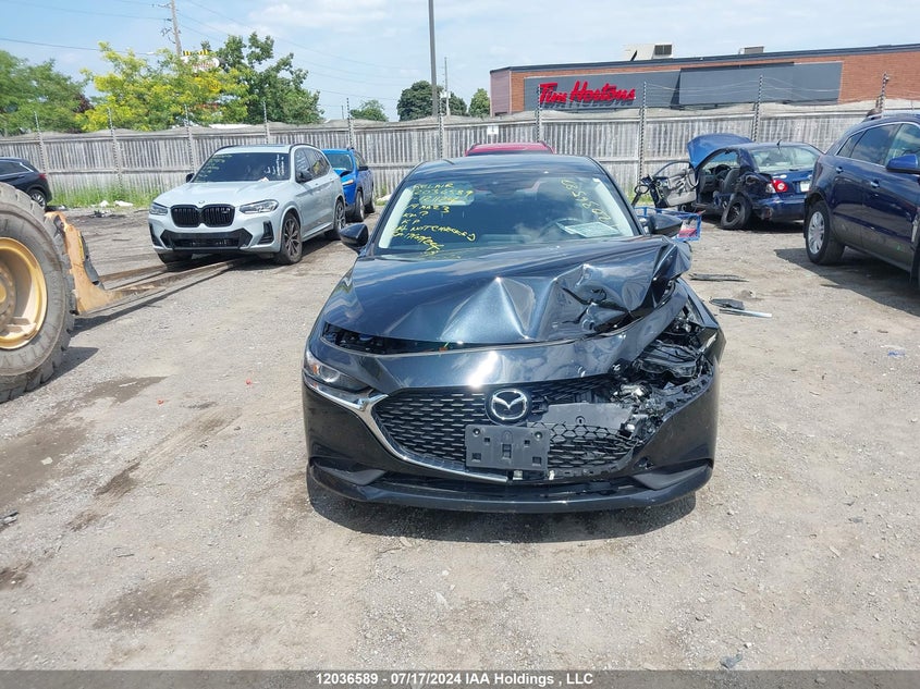 2019 Mazda Mazda3 VIN: JM1BPAB75K1121124 Lot: 12036589