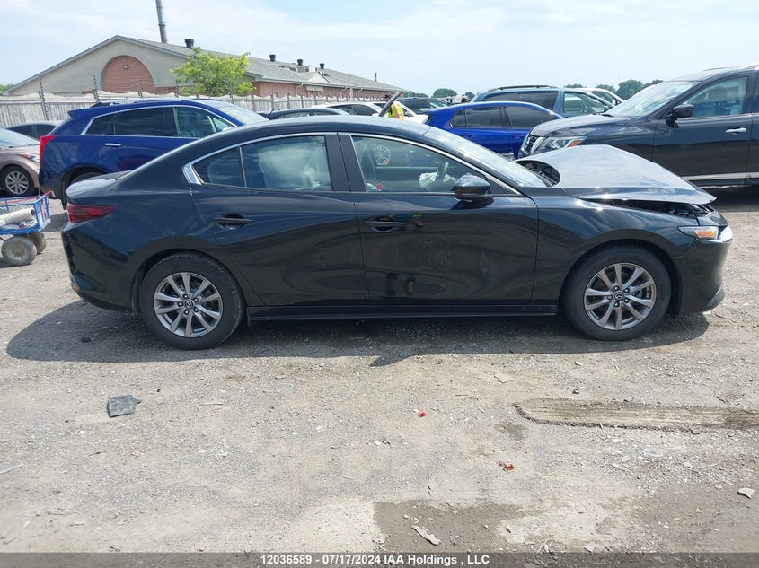 2019 Mazda Mazda3 VIN: JM1BPAB75K1121124 Lot: 12036589