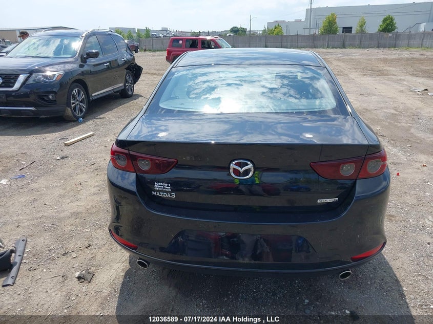 2019 Mazda Mazda3 VIN: JM1BPAB75K1121124 Lot: 12036589