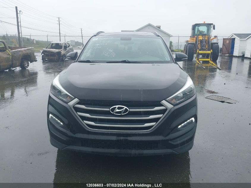 2018 Hyundai Tucson Limited/Sport And Eco/Se VIN: KM8J3CA48JU736883 Lot: 12036603