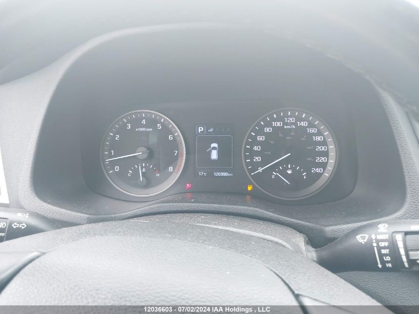 2018 Hyundai Tucson Limited/Sport And Eco/Se VIN: KM8J3CA48JU736883 Lot: 12036603