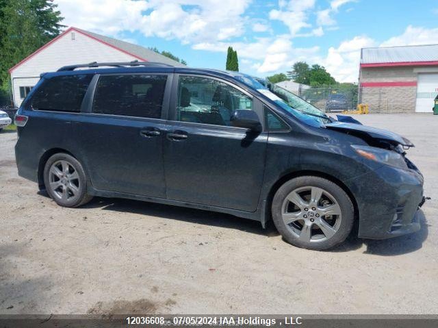 2019 Toyota Sienna Se/Se Premium VIN: 5TDXZ3DC8KS975923 Lot: 12036608