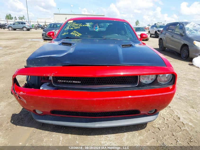 2012 Dodge Challenger VIN: 2C3CDYAG6CH176339 Lot: 12036614