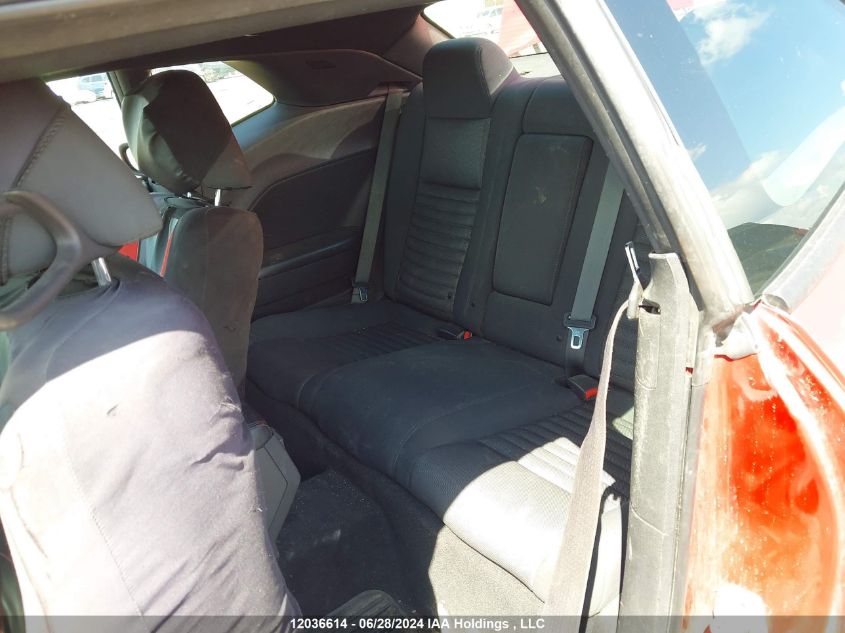 2012 Dodge Challenger VIN: 2C3CDYAG6CH176339 Lot: 12036614