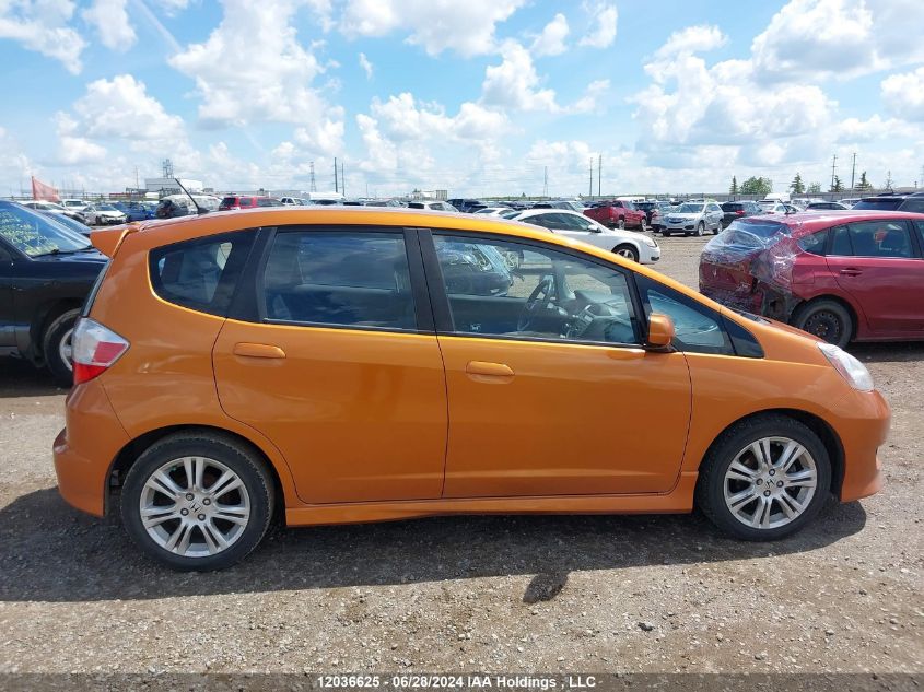 2010 Honda Fit VIN: JHMGE8H80AC803382 Lot: 12036625