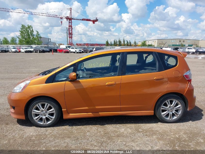 2010 Honda Fit VIN: JHMGE8H80AC803382 Lot: 12036625