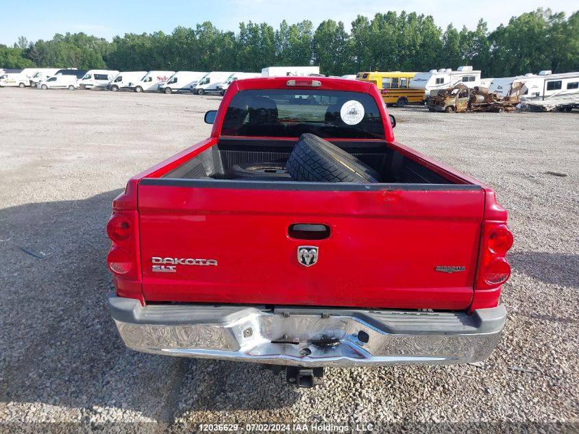 2005 Dodge Dakota Slt VIN: 1D7HE42NX5S353223 Lot: 12036629