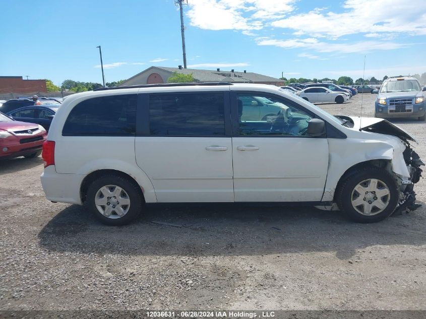 2012 Dodge Grand Caravan Se VIN: 2C4RDGBG5CR101043 Lot: 12036631