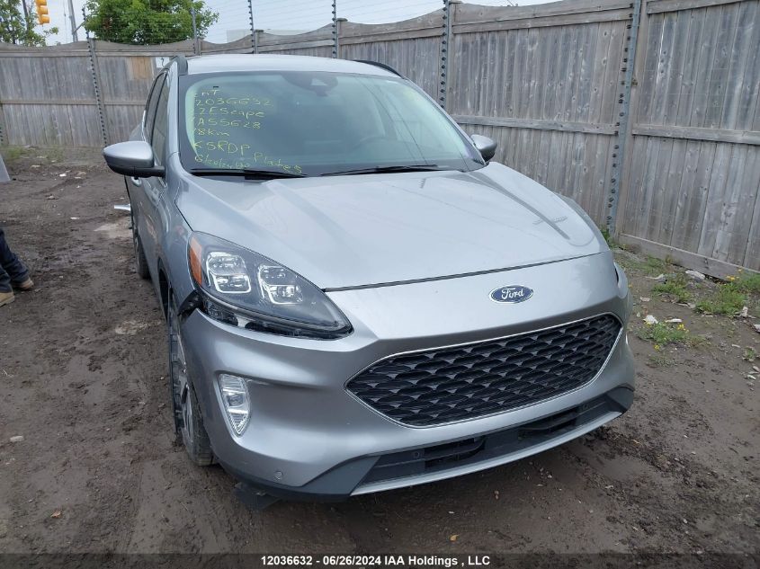 2022 Ford Escape Titanium VIN: 1FMCU9J92NUA55628 Lot: 12036632