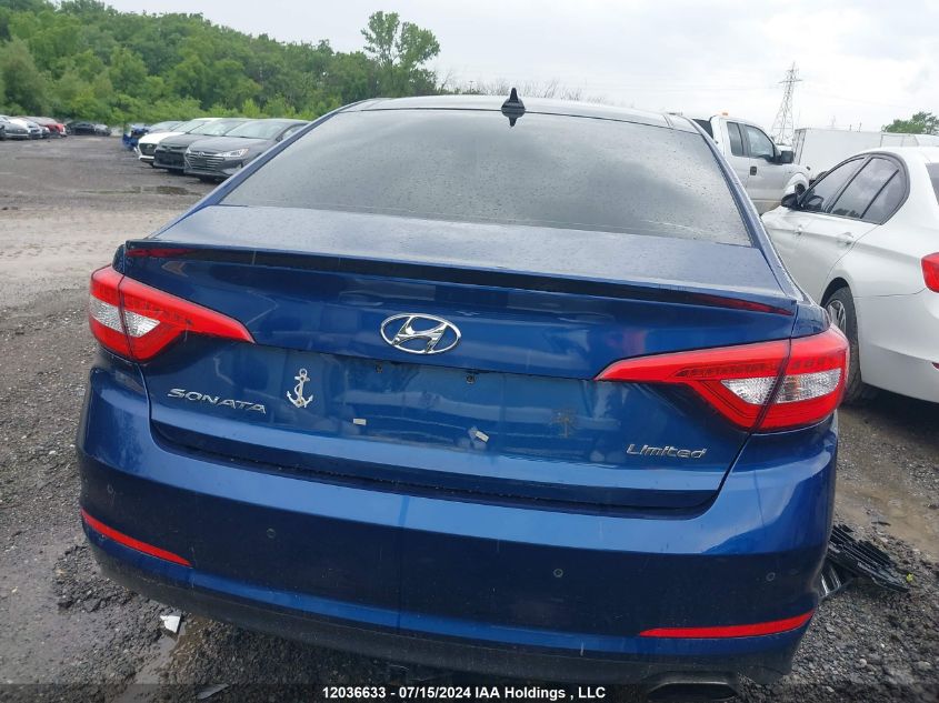 2015 Hyundai Sonata Sport/Limited VIN: 5NPE34AF6FH029375 Lot: 12036633