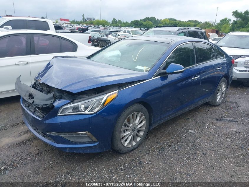 2015 Hyundai Sonata Sport/Limited VIN: 5NPE34AF6FH029375 Lot: 12036633