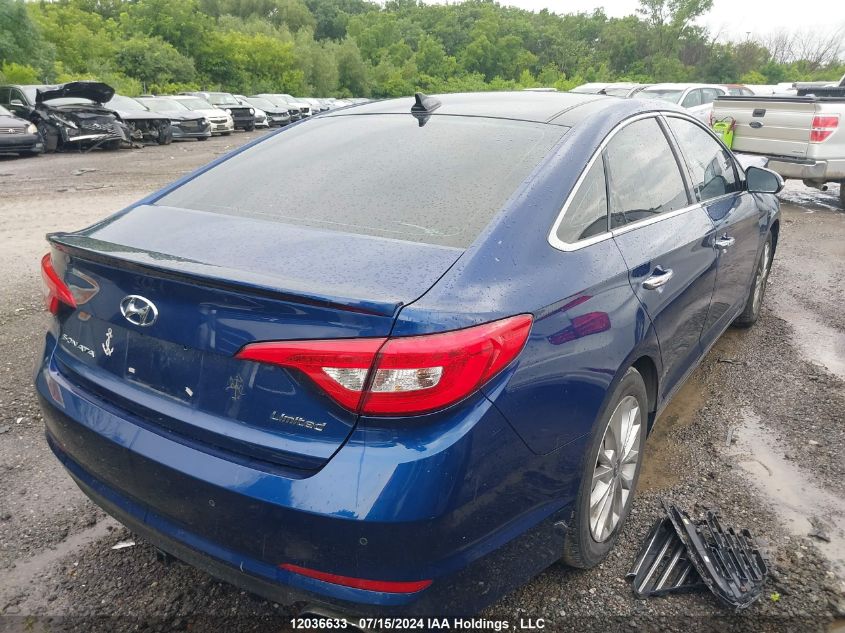 2015 Hyundai Sonata Sport/Limited VIN: 5NPE34AF6FH029375 Lot: 12036633