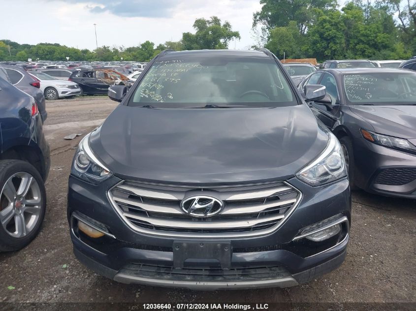 2017 Hyundai Santa Fe Sport VIN: 5XYZUDLBXHG481395 Lot: 12036640