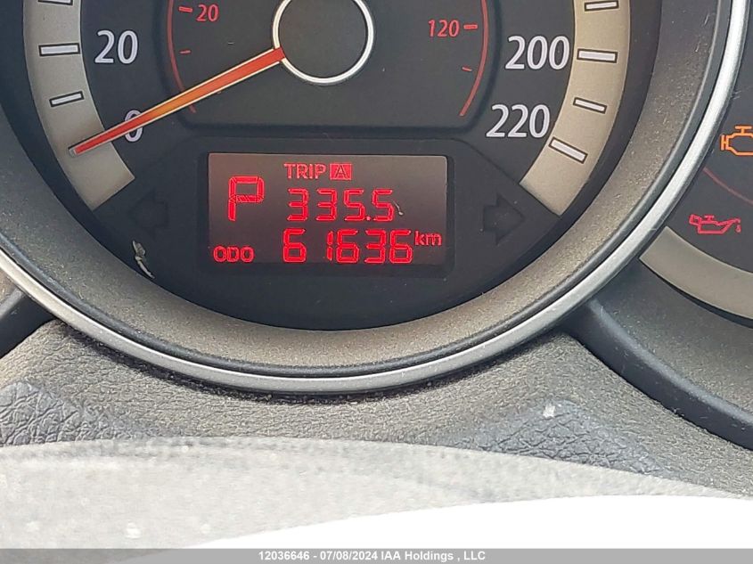 2012 Kia Forte VIN: KNAFT4A24C5530730 Lot: 12036646