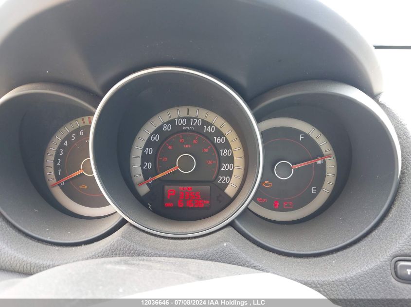 2012 Kia Forte VIN: KNAFT4A24C5530730 Lot: 12036646