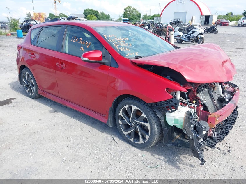 2016 Toyota Scion Im VIN: JTNKARJE9GJ518533 Lot: 12036648