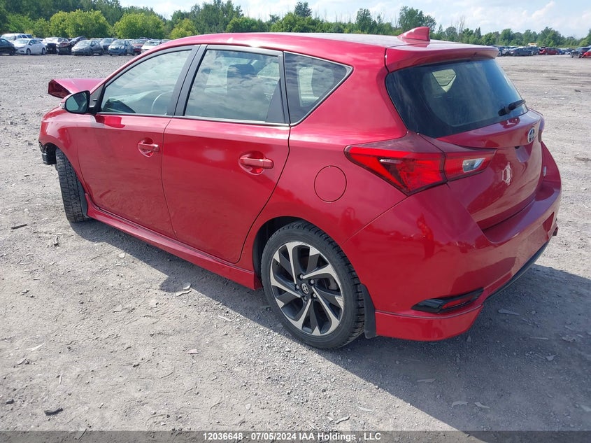 2016 Toyota Scion Im VIN: JTNKARJE9GJ518533 Lot: 12036648