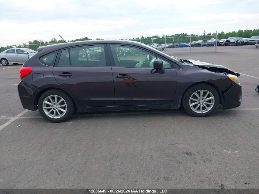 2012 Subaru Impreza Premium VIN: JF1GPAC65CH233772 Lot: 12036649