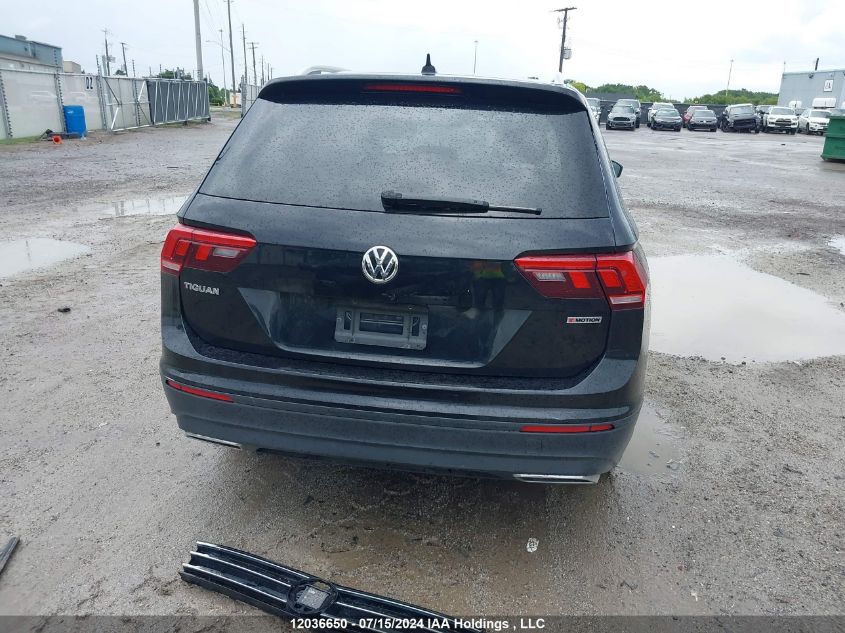 2021 Volkswagen Tiguan Se/Se R-Line Black/Sel VIN: 3VV2B7AX5MM143599 Lot: 12036650