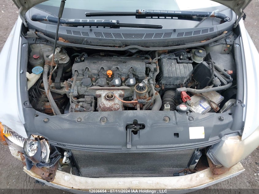 2007 Honda Civic Ex VIN: 2HGFG12897H005719 Lot: 12036654