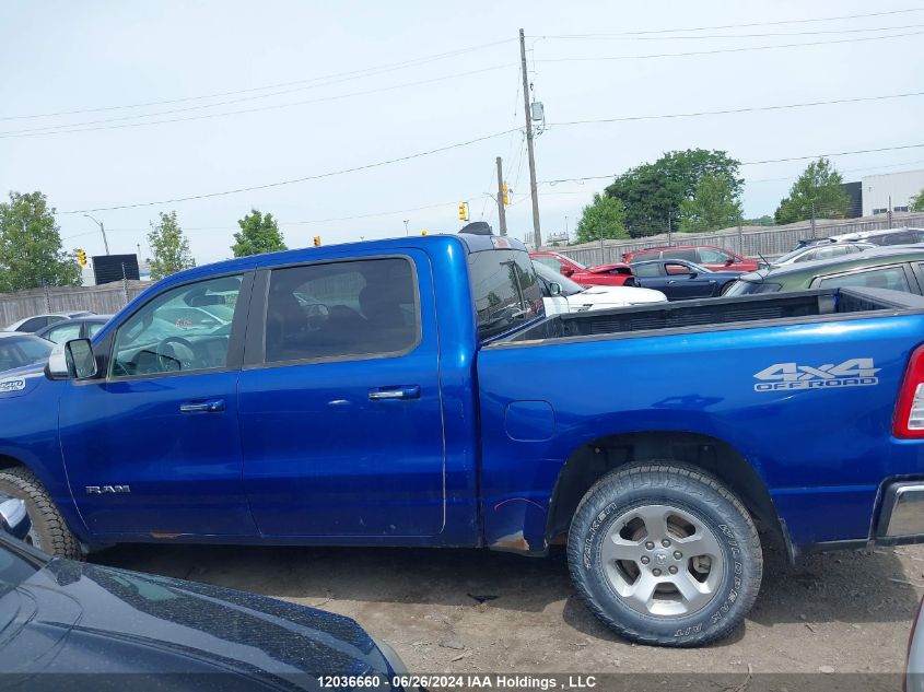 2019 Ram 1500 Big Horn/Lone Star VIN: 1C6SRFFT8KN793323 Lot: 12036660