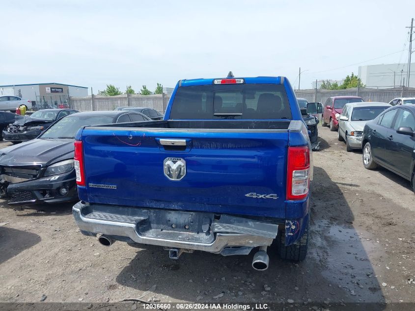 2019 Ram 1500 Big Horn/Lone Star VIN: 1C6SRFFT8KN793323 Lot: 12036660