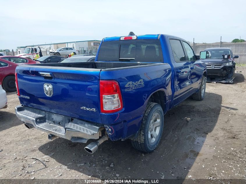 2019 Ram 1500 Big Horn/Lone Star VIN: 1C6SRFFT8KN793323 Lot: 12036660