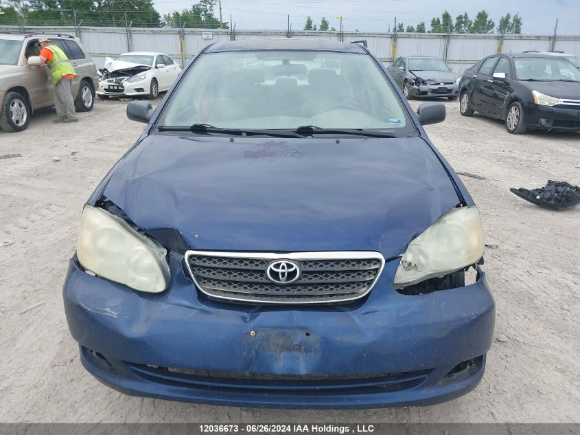 2005 Toyota Corolla Le VIN: 1NXBR32E35Z522478 Lot: 12036673