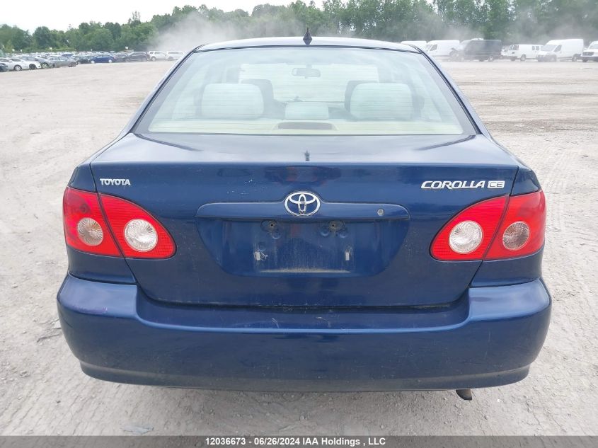 2005 Toyota Corolla Le VIN: 1NXBR32E35Z522478 Lot: 12036673