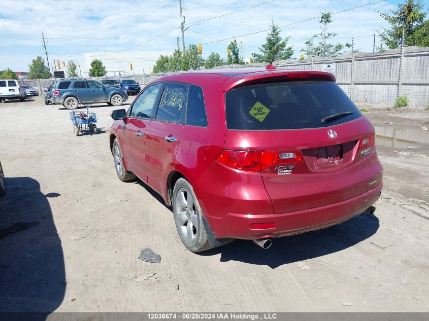 2008 Acura Rdx VIN: 5J8TB18568A802833 Lot: 12036674