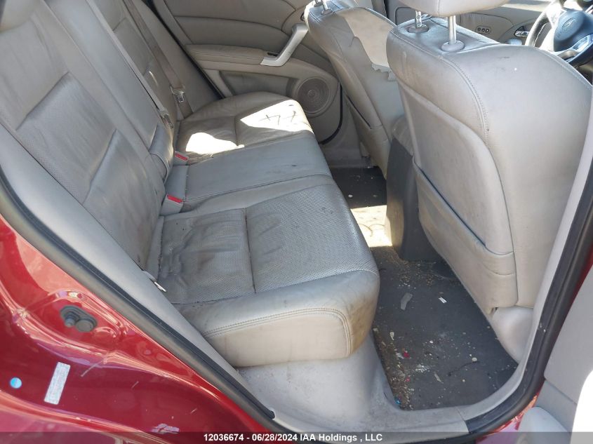 2008 Acura Rdx VIN: 5J8TB18568A802833 Lot: 12036674