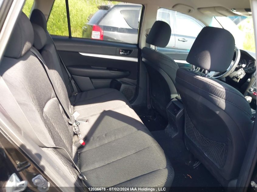 2011 Subaru Outback 2.5I Premium VIN: 4S4BRGBC6B3328745 Lot: 12036678