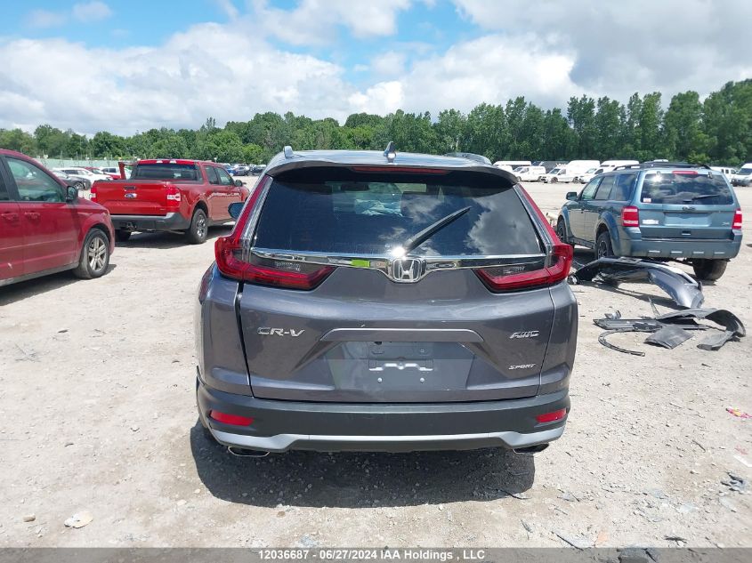 2020 Honda Cr-V VIN: 2HKRW2H49LH238039 Lot: 12036687