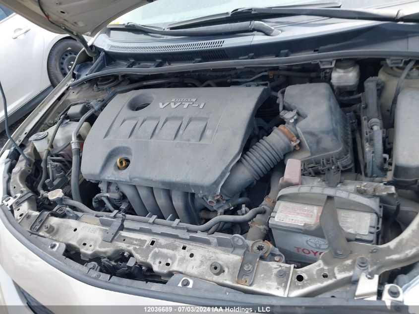 2010 Toyota Corolla Le VIN: 2T1BU4EE1AC250363 Lot: 12036689