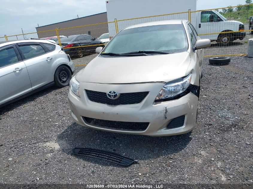 2010 Toyota Corolla Le VIN: 2T1BU4EE1AC250363 Lot: 12036689
