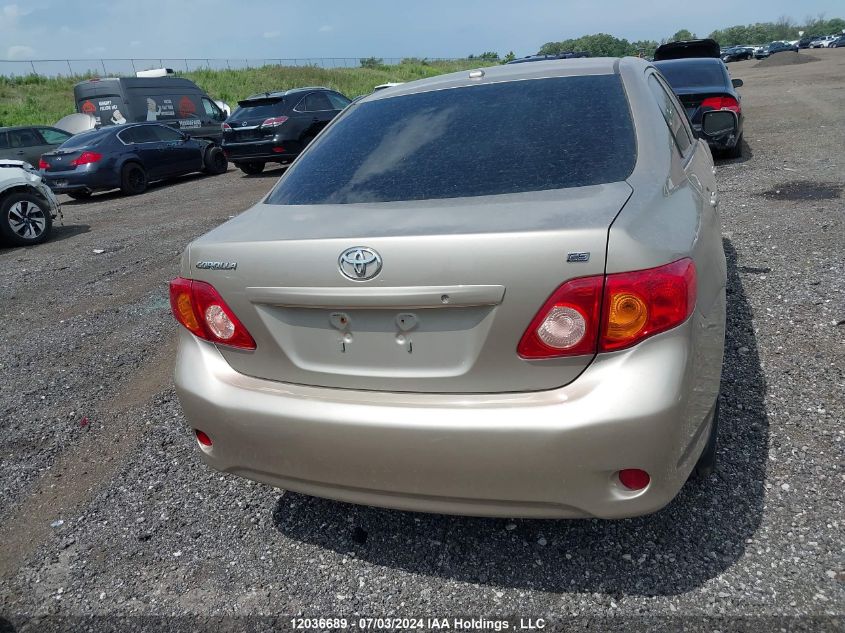 2010 Toyota Corolla Le VIN: 2T1BU4EE1AC250363 Lot: 12036689