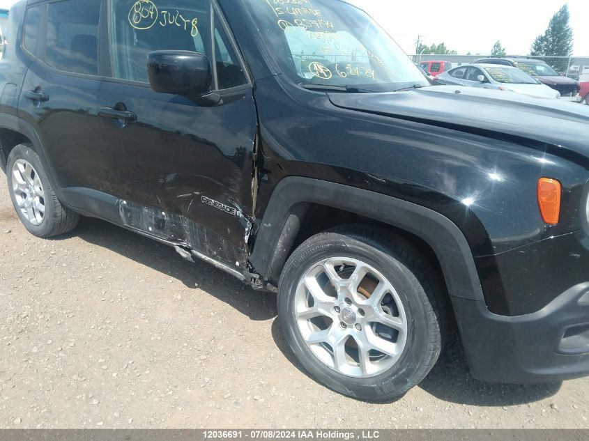 2015 Jeep Renegade Latitude VIN: ZACCJBBT0FPB57194 Lot: 12036691