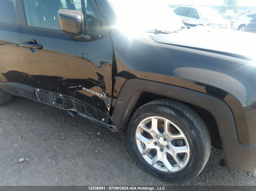 2015 Jeep Renegade Latitude VIN: ZACCJBBT0FPB57194 Lot: 12036691