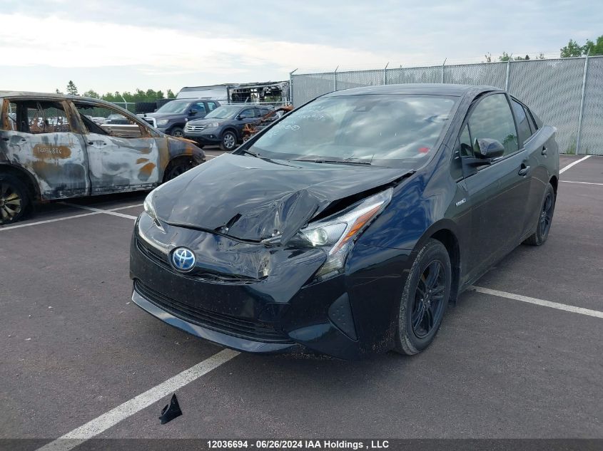 2018 Toyota Prius VIN: JTDKBRFUXJ3060739 Lot: 12036694