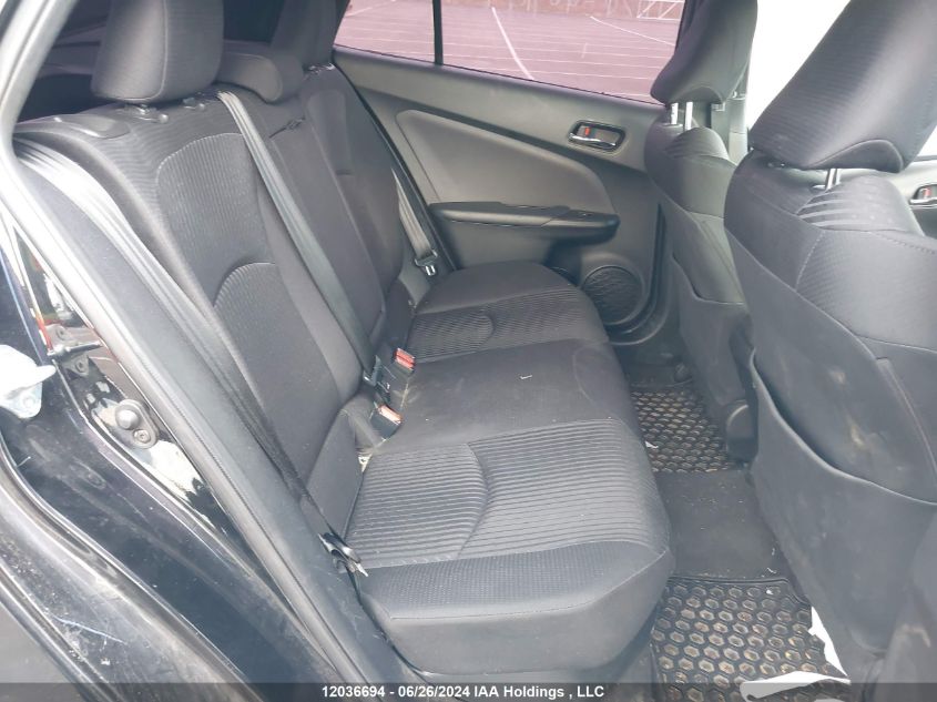 2018 Toyota Prius VIN: JTDKBRFUXJ3060739 Lot: 12036694