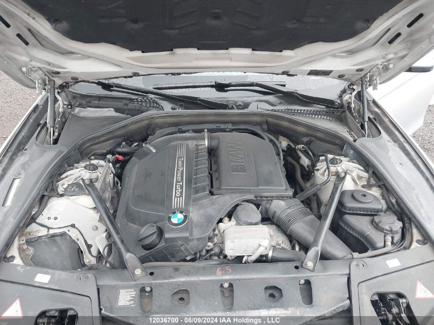 2013 BMW 5 Series VIN: WBAFU7C56DDU72133 Lot: 12036700