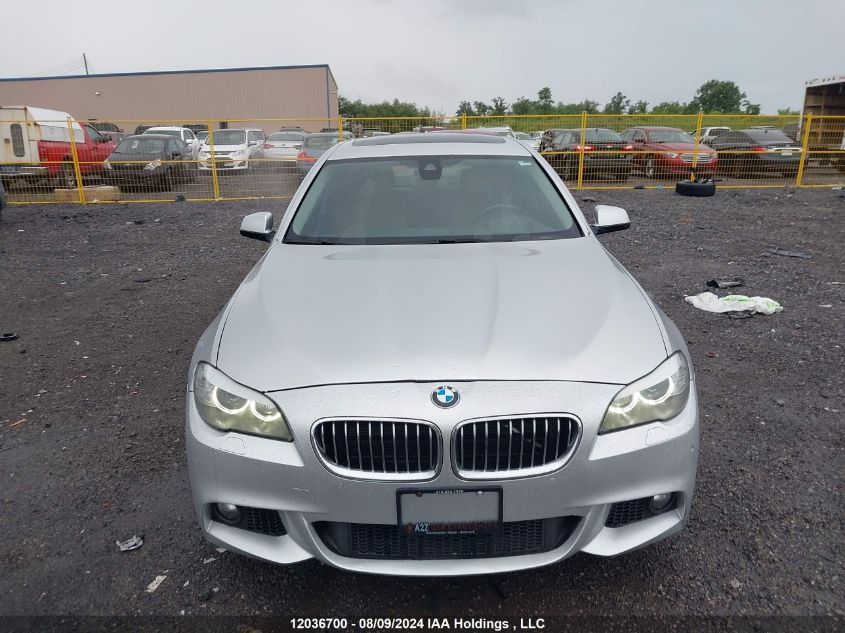 2013 BMW 5 Series VIN: WBAFU7C56DDU72133 Lot: 12036700